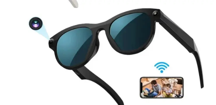 Gafas negras en la referencia del proveedor
