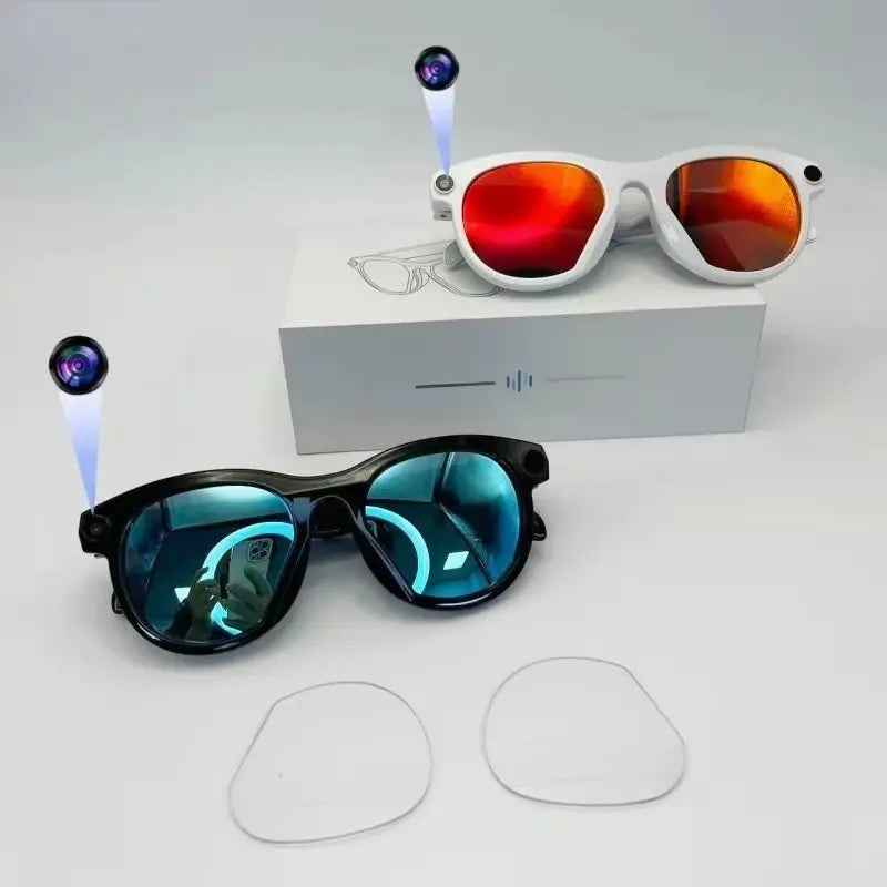 Gafas IA Vision en colores negro y blanco