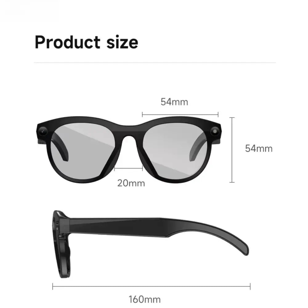 Medidas de referencia de las gafas IA Vision